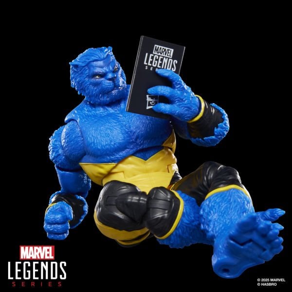 Marvel Legends Marvel's Beast (X-Men Comics) Aksiyon Figürü, Çizgi Roman Aksesuarlı