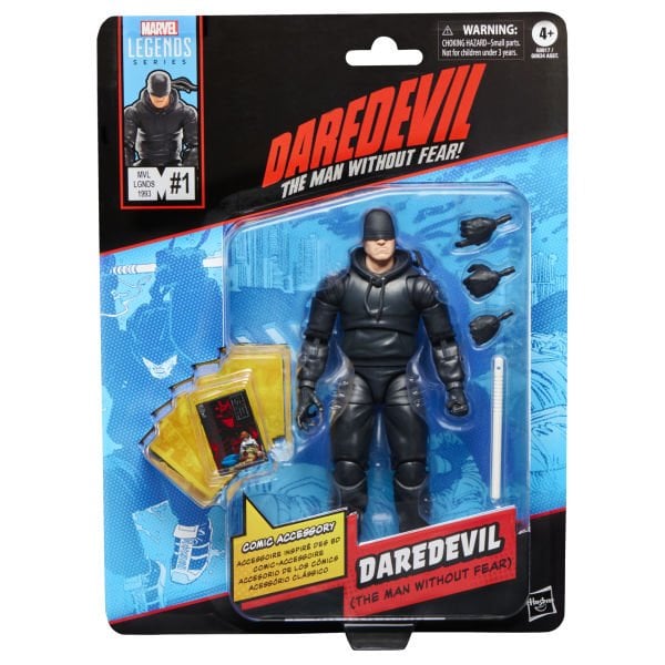Marvel Legends Daredevil (The Man Without Fear Comics) Aksiyon Figürü, Çizgi Roman Aksesuarlı