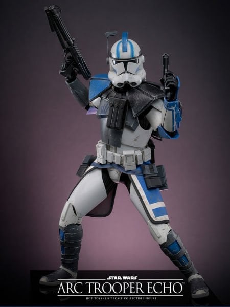 Star Wars: The Clone Wars - ARC Trooper Echo 1/6 Scale Koleksiyon Figürü