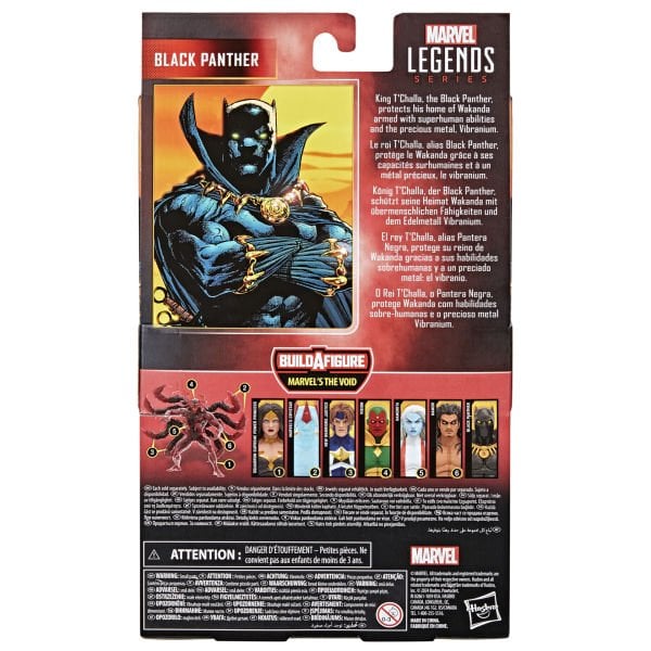 Marvel Legends Black Panther (Comics) Aksiyon Figürü (Marvel's The Void BAF)
