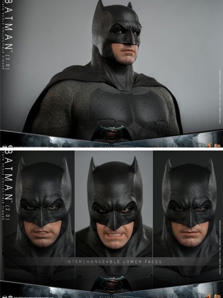 Batman v Superman: Dawn of Justice - Batman (2.0) 1/6 Scale Koleksiyon Figürü