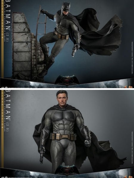 Batman v Superman: Dawn of Justice - Batman (2.0) Deluxe Version 1/6 Scale Koleksiyon Figürü