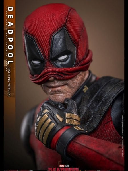 Deadpool & Wolverine - Deadpool (Battling Version) 1/6 Scale Koleksiyon Figürü