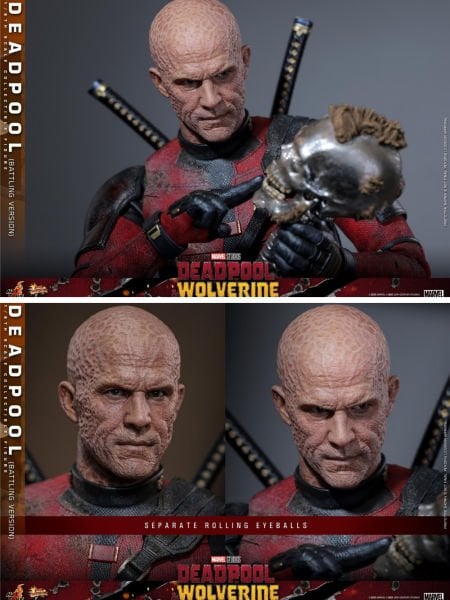 Deadpool & Wolverine - Deadpool (Battling Version) 1/6 Scale Koleksiyon Figürü
