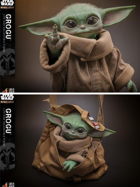 Star Wars: The Mandalorian - Grogu Life-Size Koleksiyon Figürü