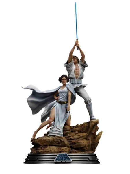Star Wars - Luke and Leia Deluxe 1/10 Art Scale Limited Edition Heykel