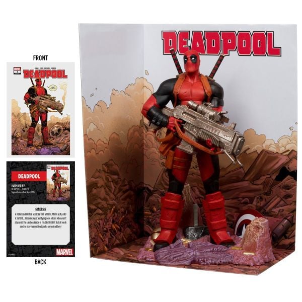 Marvel Comics - Deadpool (Deadpool #1) 1/6 Scale Heykel (Çizgi Roman Dahil)