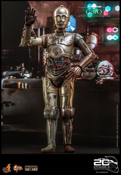 Star Wars: Attack Of The Clones - C-3PO 1/6 Scale Diecast Koleksiyon Figürü