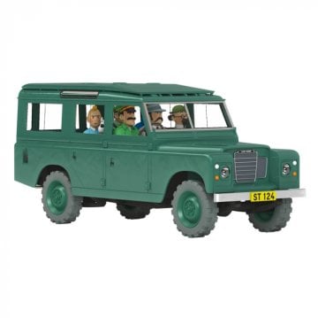 Tintin - Land Rover of Hotuatabotl (Le Tout-Terrain Pour Trenxcoatl) 1/24 Scale Diecast Model Araç (No.57)