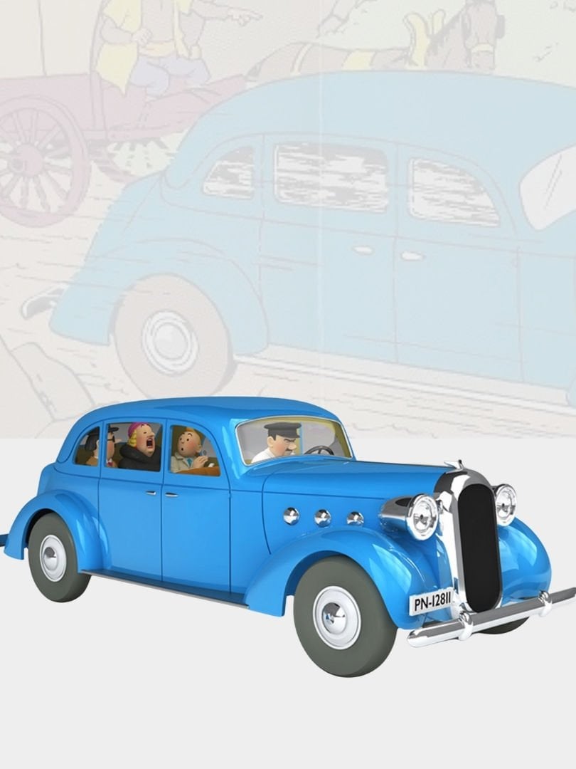 Tintin - Castafiore's Car (La Voiture de la Castafiore) 1/24 Scale Diecast Model Araç (No.32)