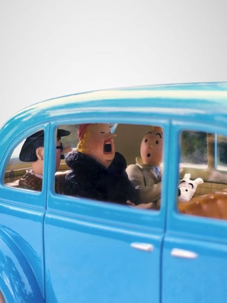 Tintin - Castafiore's Car (La Voiture de la Castafiore) 1/24 Scale Diecast Model Araç (No.32)