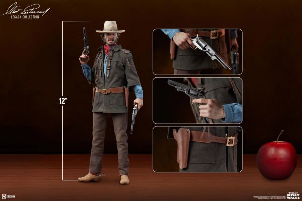 The Outlaw Josey Wales - Clint Eastwood 1/6 Scale Limited Edition Koleksiyon Figürü