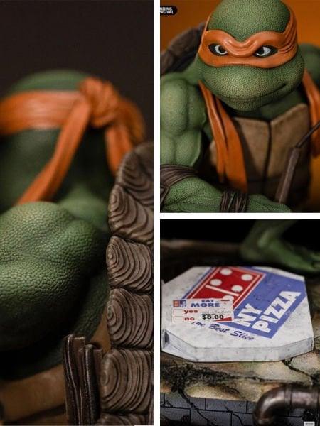 Teenage Mutant Ninja Turtles (1990) - Michelangelo 1/10 Art Scale Limited Edition Heykel