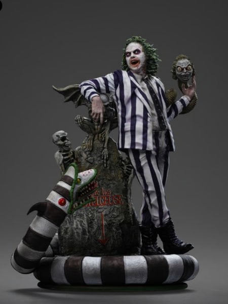 Beetlejuice - Beetlejuice Deluxe 1/10 Art Scale Limited Edition Heykel