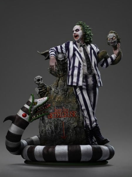 Beetlejuice - Beetlejuice Deluxe 1/10 Art Scale Limited Edition Heykel