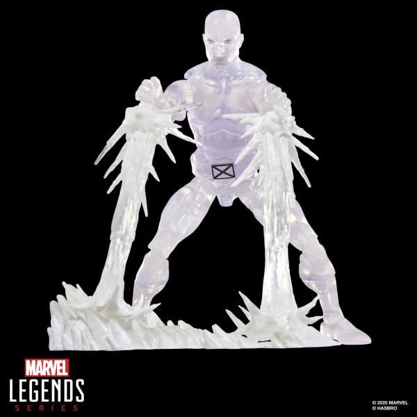 Marvel Legends Secret Wars Ice Man (X-Men Retro Marvel Comics) Aksiyon Figürü