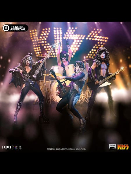 KISS - Paul Stanley 1/10 Art Scale Limited Edition Heykel