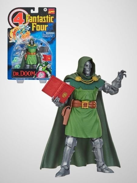 Marvel Vintage Series Dr. Doom (Fantastic 4 Comics) Aksiyon Figürü