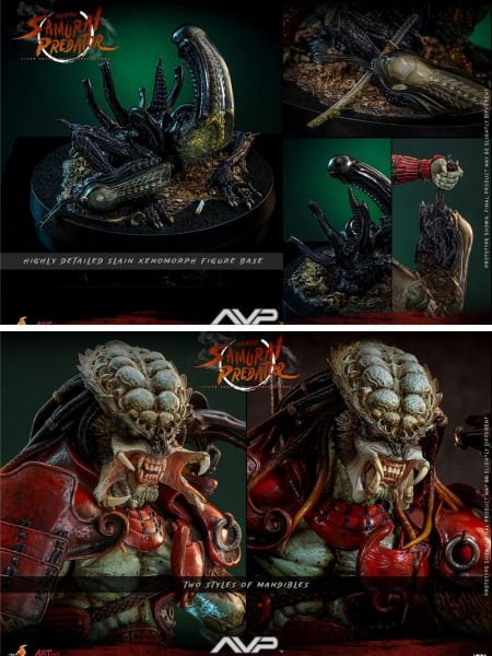 Alien Vs. Predator - Akaoni Samurai Predator 1/6 Scale Koleksiyon Figürü