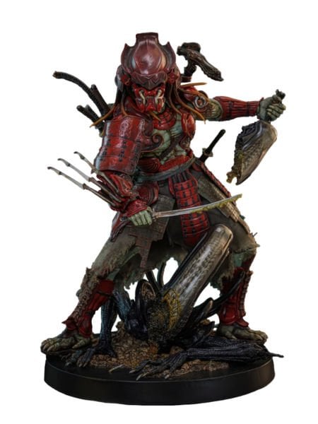 Alien Vs. Predator - Akaoni Samurai Predator 1/6 Scale Koleksiyon Figürü
