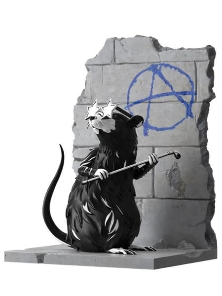 Anarchy Rat by Brandalised Designer Limited Edition Heykel