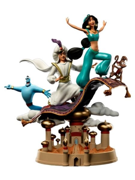 Disney 100 Years - Aladdin and Jasmine Deluxe 1/10 Art Scale Limited Edition Heykel