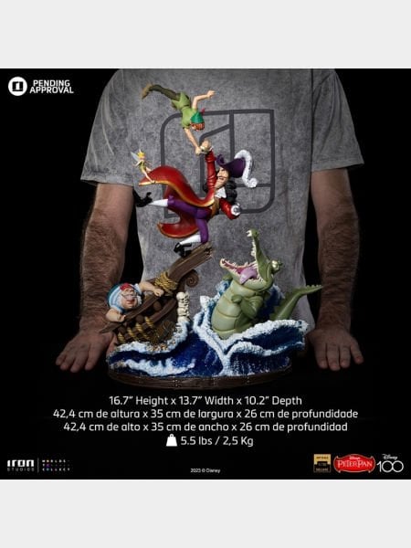 Disney 100 Years - Peter Pan vs. Hook Deluxe 1/10 Art Scale Limited Edition Heykel