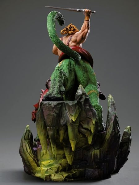 Masters of the Universe - He-Man & Battle-Cat 1/10 Art Scale Limited Edition Heykel