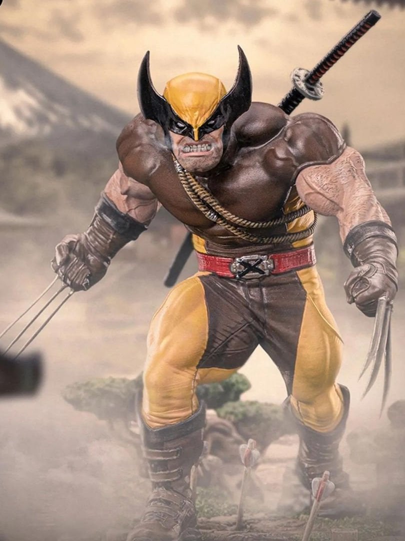 X-Men - Wolverine Unleashed Deluxe 1/10 Art Scale Limited Edition Heykel