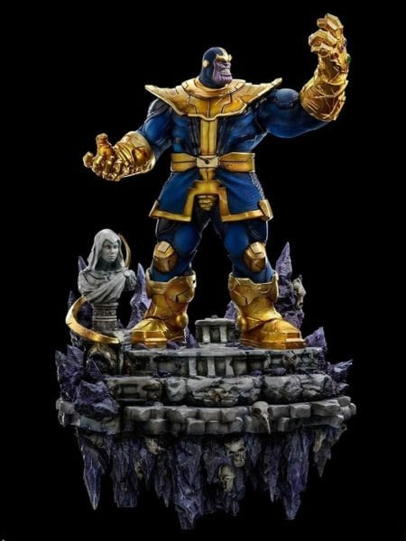 Thanos Infinity Gauntlet Diorama Deluxe 1/10 Art Scale Limited Edition Heykel