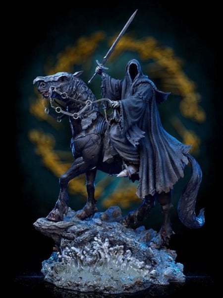 Lord of the Rings - Nazgul on Horse Deluxe 1/10 Art Scale Limited Edition Heykel