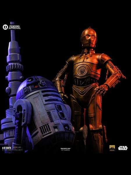 Star Wars: A New Hope - C-3PO and R2-D2 Deluxe 1/10 Art Scale Limited Edition Heykel