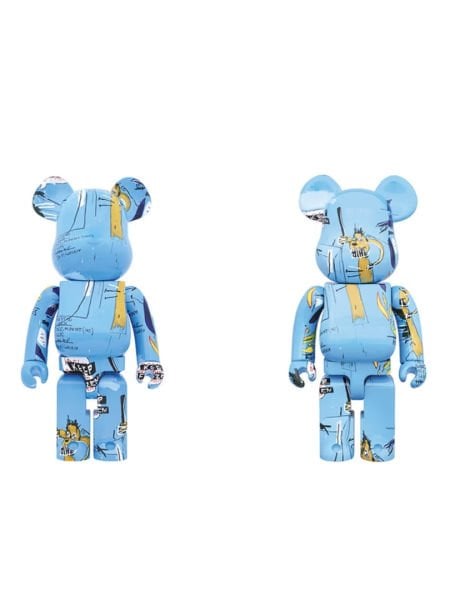 Bearbrick Jean Michel Basquiat #9 İkili Set (400% & 100%)