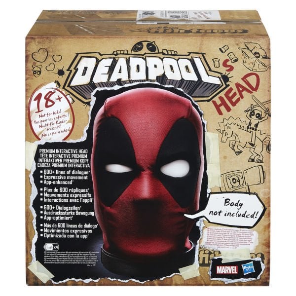 Marvel Legends Deadpool’s Head Premium İnteraktif Kafa Heykeli