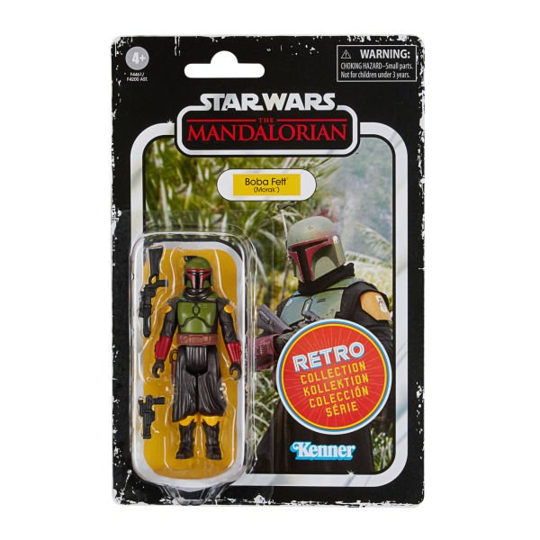 Star Wars: The Mandalorian - Boba Fett (Morak) Retro Action Figure