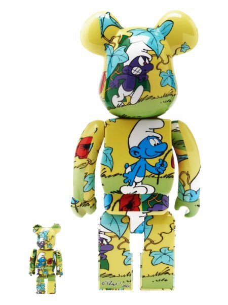 Bearbrick The Smurfs The Purple Smurfs (Şirinler) İkili Set Bearbrick The Smurfs The Purple Smurfs (Şirinler) İkili Set