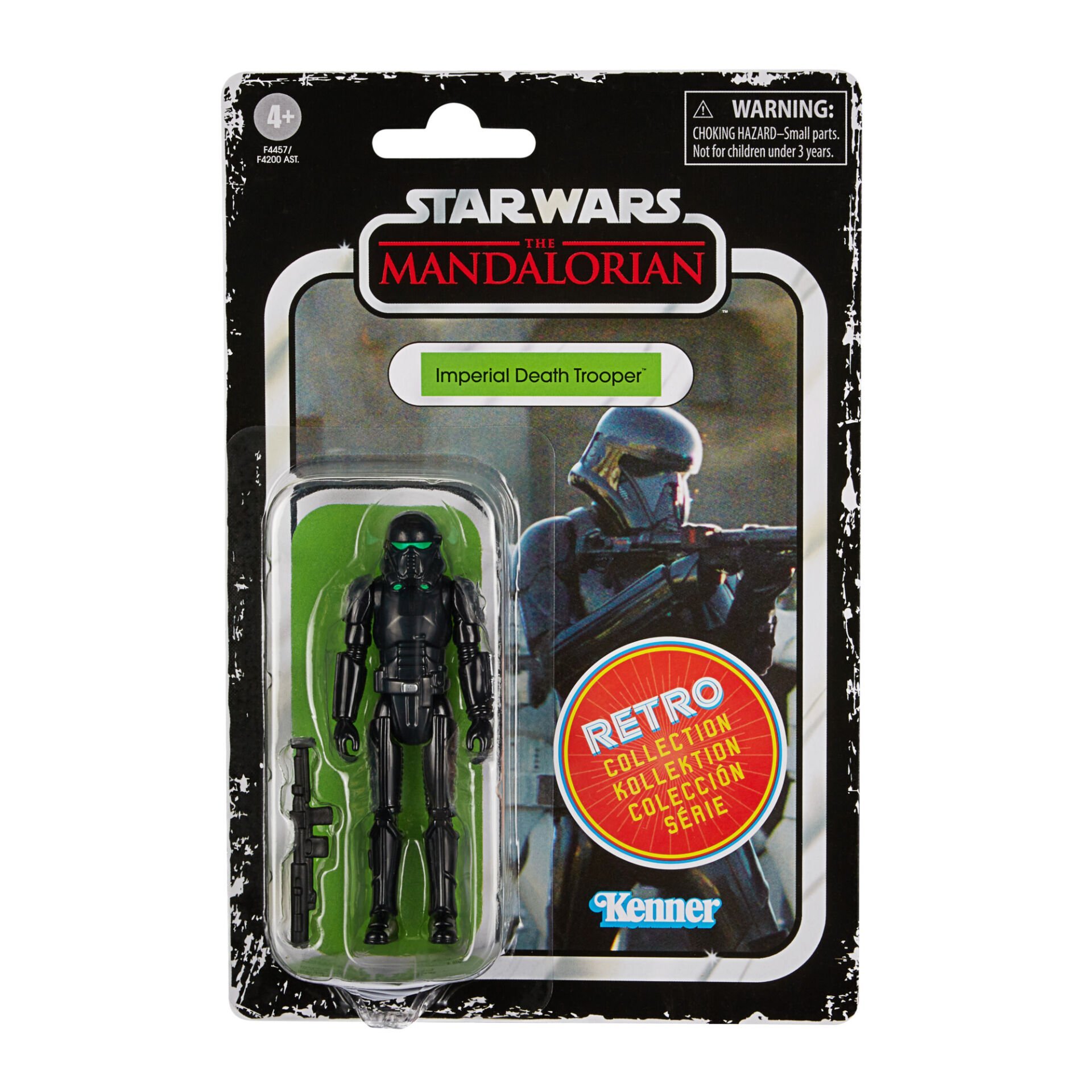 Star Wars: The Mandalorian - Imperial Death Trooper Retro Action Figure