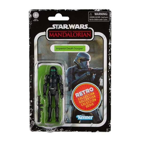 Star Wars: The Mandalorian - Imperial Death Trooper Retro Action Figure