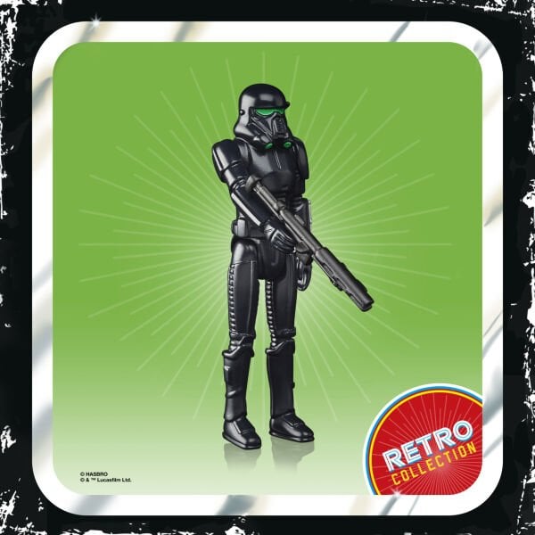 Star Wars: The Mandalorian - Imperial Death Trooper Retro Action Figure