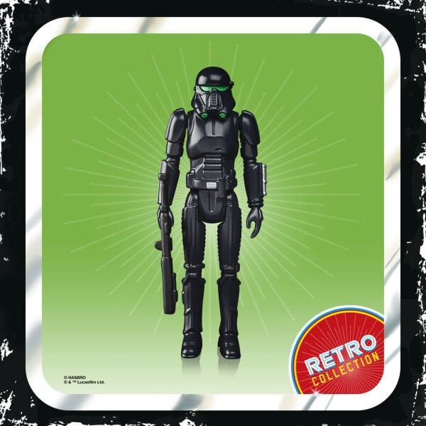 Star Wars: The Mandalorian - Imperial Death Trooper Retro Action Figure