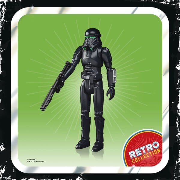 Star Wars: The Mandalorian - Imperial Death Trooper Retro Action Figure