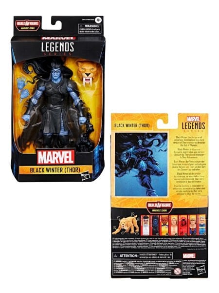 Marvel Legends Black Winter (Thor) (Comics) Aksiyon Figürü (Marvel's Zabu BAF)