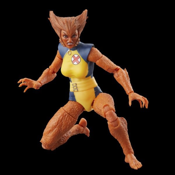 Marvel Legends Wolfsbane (Comics) Aksiyon Figürü (Marvel's Zabu BAF)