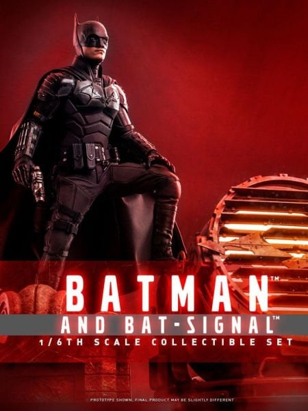 The Batman (2022) - The Batman and Bat-Signal 1/6 Scale Koleksiyon Figür Seti
