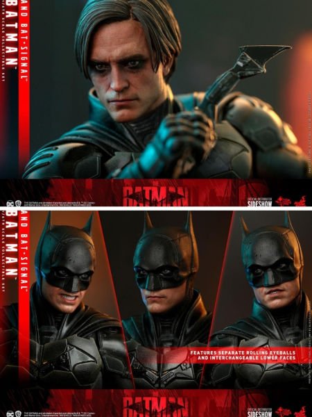 The Batman (2022) - The Batman and Bat-Signal 1/6 Scale Koleksiyon Figür Seti