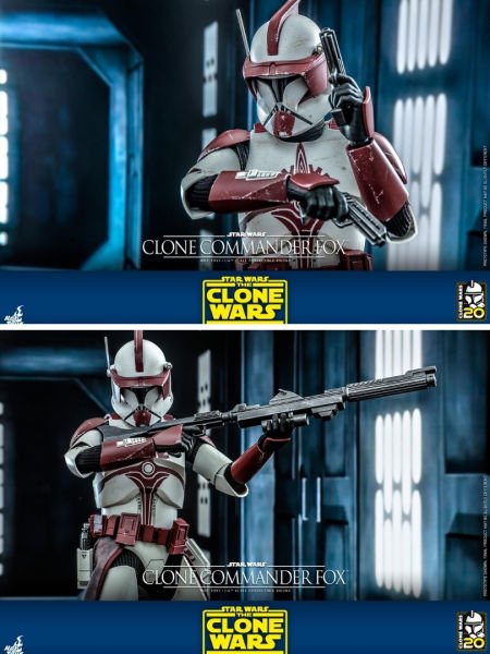 Star Wars: The Clone Wars - Clone Commander Fox 1/6 Scale Koleksiyon Figürü