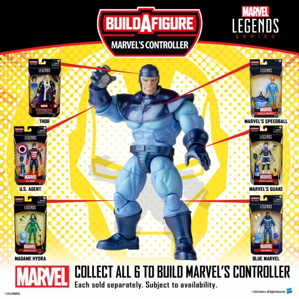 Marvel Legends U.S. Agent (Marvel's Controller BAF)
