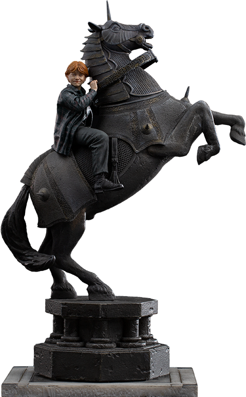 Harry Potter Ron Weasley at the Wizard Chess Heykel