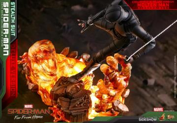 Spider-Man: Far From Home - Spider-Man (Stealth Suit) Deluxe Version 1/6 Scale Koleksiyon Figürü