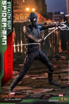 Spider-Man: Far From Home - Spider-Man (Stealth Suit) Deluxe Version 1/6 Scale Koleksiyon Figürü